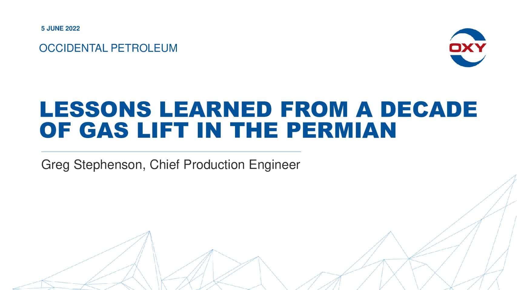 Lessons Learned From A Decade Of Gas Lift In The Permian