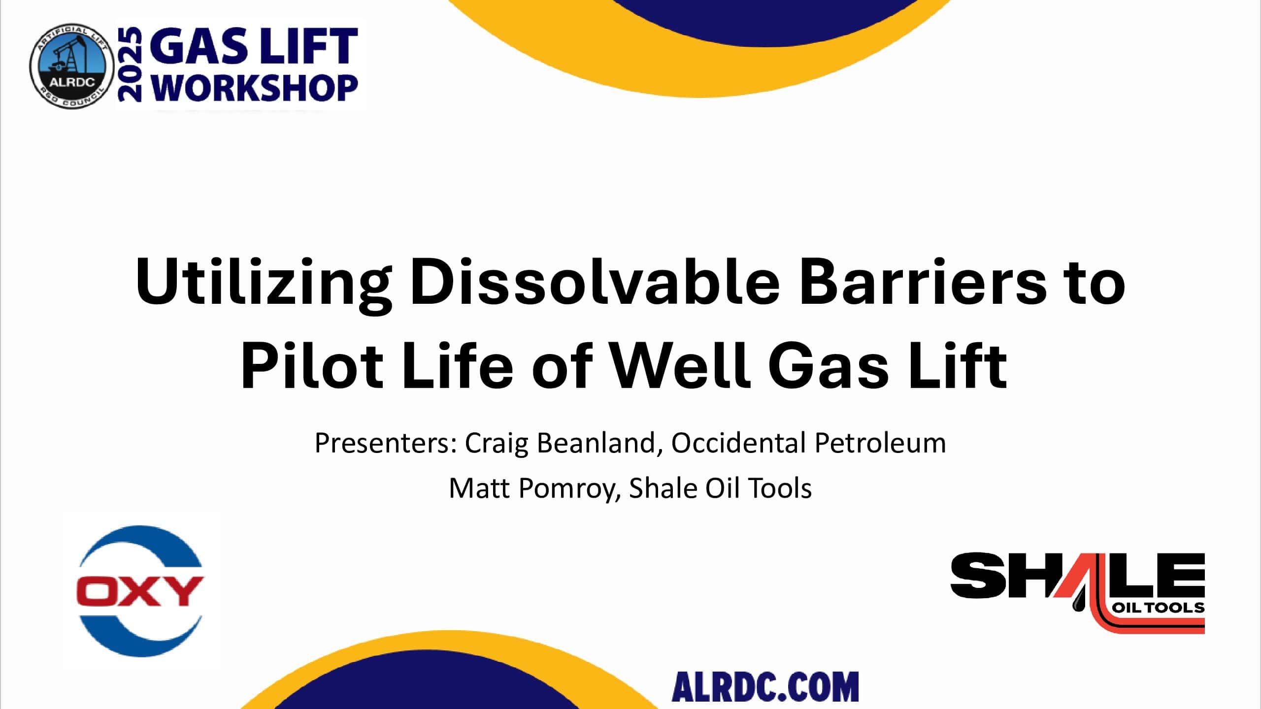 Utilizing Dissolvable Barriers to Pilot Life of Well Gas Lift