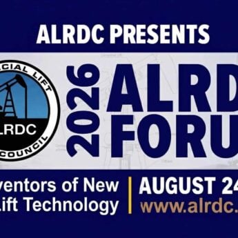 ALRDC presents the 2026 ALRDC Forum on artificial lift technology, August 24, 2026.
